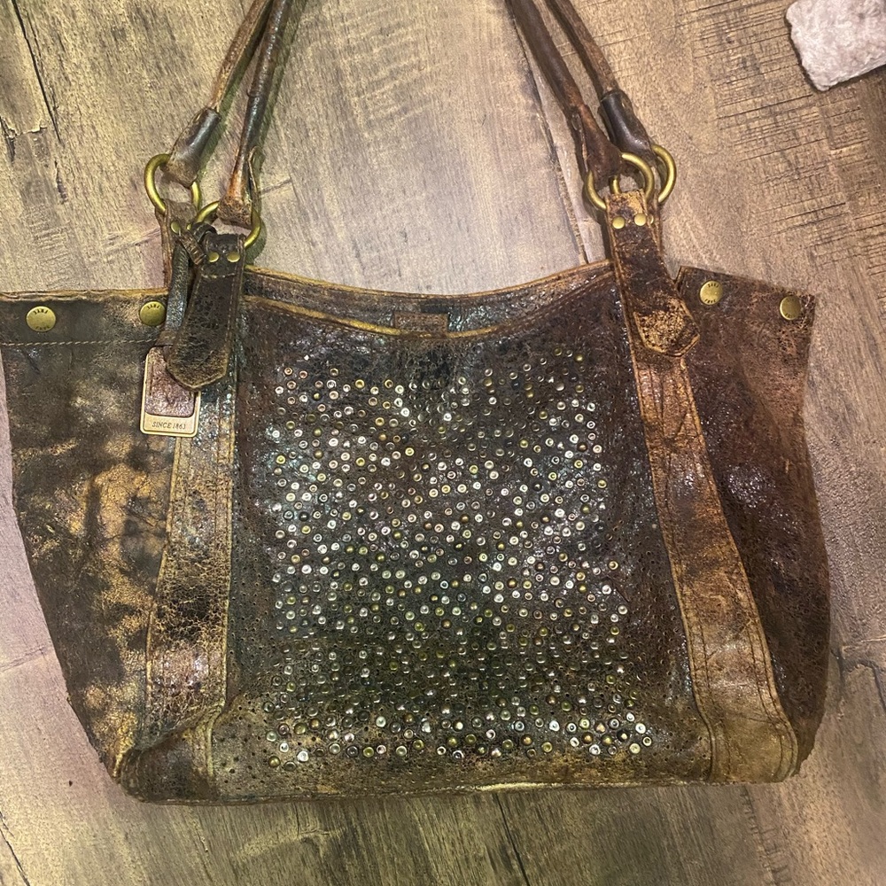 Frye Deborah Studded Shoulder bag